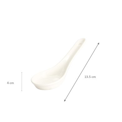 TDS, Löffel, White Series, 13.5x4cm, Art.-Nr. 7176
