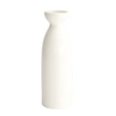 TDS,Sake Bottle, White Series, 17.5cm 180ml , Item No. 7178