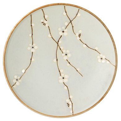 TDS, Plate, Soshun Matte, Ø 25.5 cm, Item No. 7401