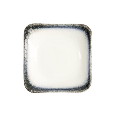 TDS, Square Plate, Tajimi, 14 x 14 cm, Item No. 7455
