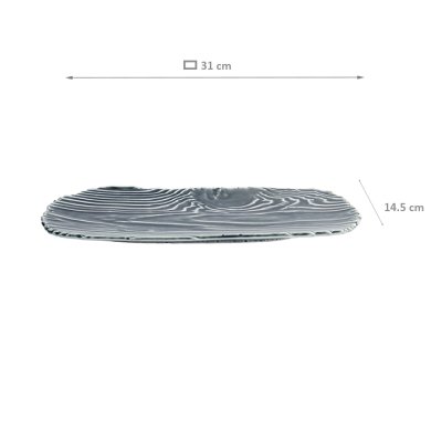 TDS, Serving Plate, Shared Dining, 31x14.5cm, Item No. 7846