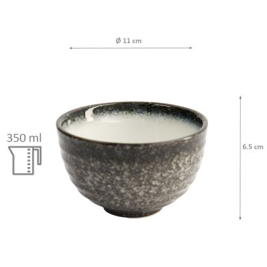 TDS, Bowl, Tajimi, Ø 11 cm, Item No. 7991