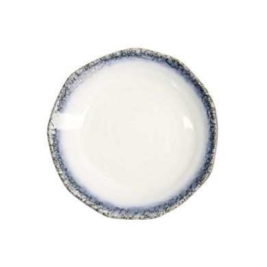 Teller Tajimi Blau/Grau/Weiß, Steinzeug, Ø 18 cm, Art.-Nr. 7992
