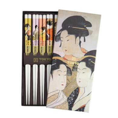 Geisha Chopstick Set at Tokyo Design Studio