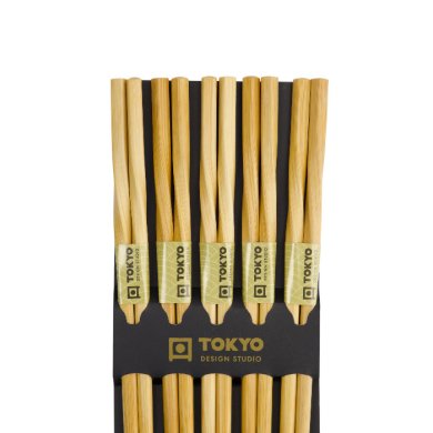 TDS, 5 Paar Essstäbchen, Kitchenware, 22,5 cm, Art.-Nr. 8463