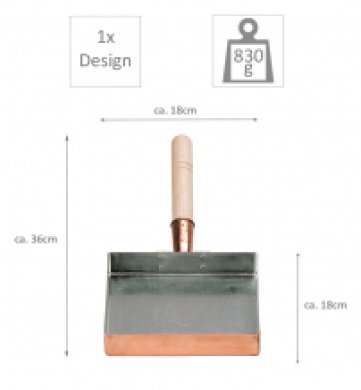 TDS, Copper Tamago Pan, Kitchenware, 18 cm, Item No. 9903