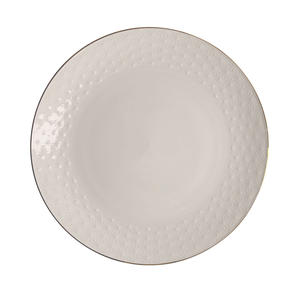 Matt White 20,5 cm diameter 12 Plate Cake Plate NEW!!! Porcelain 