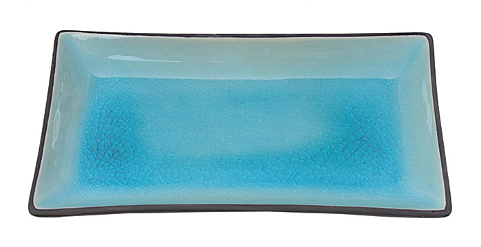 TDS, Sushi Set, Glassy Turquoise, 8pcs, Item No. 8154