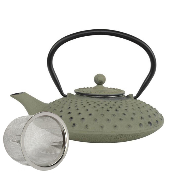 iron cast teapot, Kambin, 0.8 ltr., different colours available, item no. K08