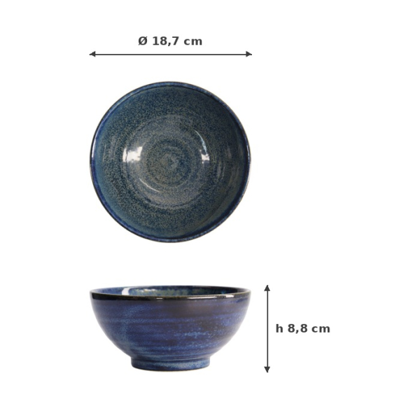 Reisschale Cobalt Blue, Porzellan, 1,25 l, Art.-Nr. 14313