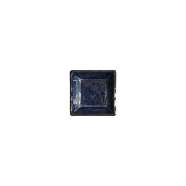 Square Sauce Bowl Cobalt Blue, Porcelain, 8.8 × 8.8 × 3 cm, Item No. 14321