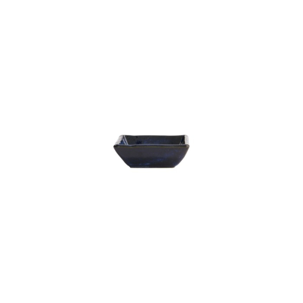 Square Sauce Bowl Cobalt Blue, Porcelain, 8.8 × 8.8 × 3 cm, Item No. 14321