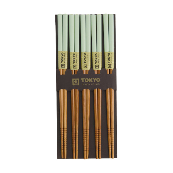 Bamboo Mint Chopstick Set at Tokyo Design Studio