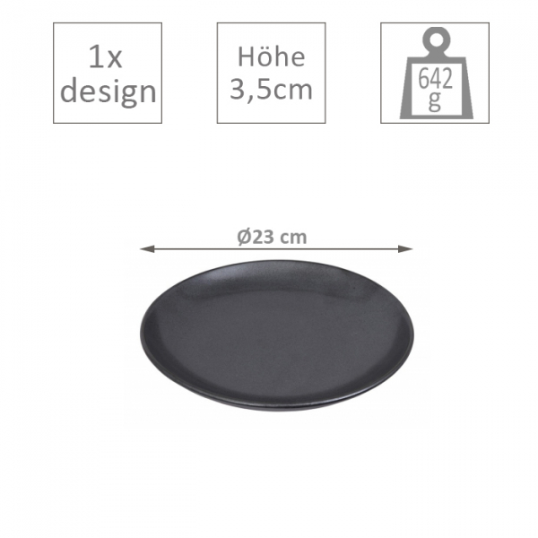 Tetsu Kessho Black Plate at Tokyo Design Studio (picture 2 of 2)