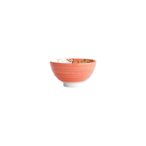 Bowl Seafood Krabbe Red, Porcelain, 300 ml, Item No. 15479