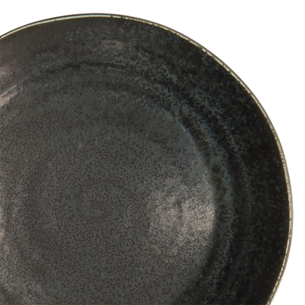 TDS, Plate, Onyx Noir, Ø 25.3 cm, Item No. 15544