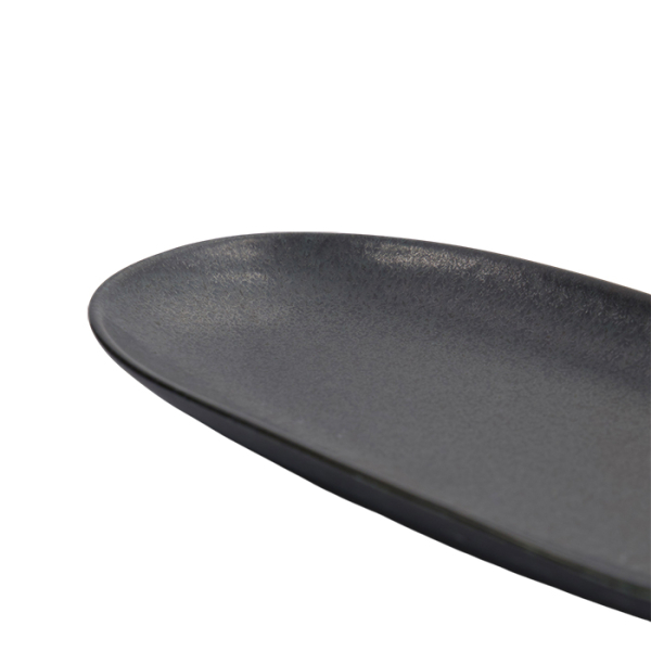 TDS, Plate, Onyx Noir, 28.5 cm x 14 cm, Item No. 15547
