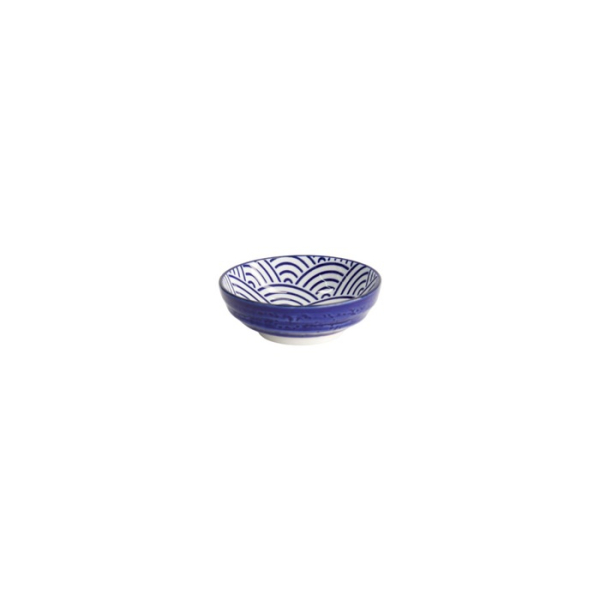 Sauce Bowl Nippon Blue Waves, Porcelain, 150 ml, Item No. 15601