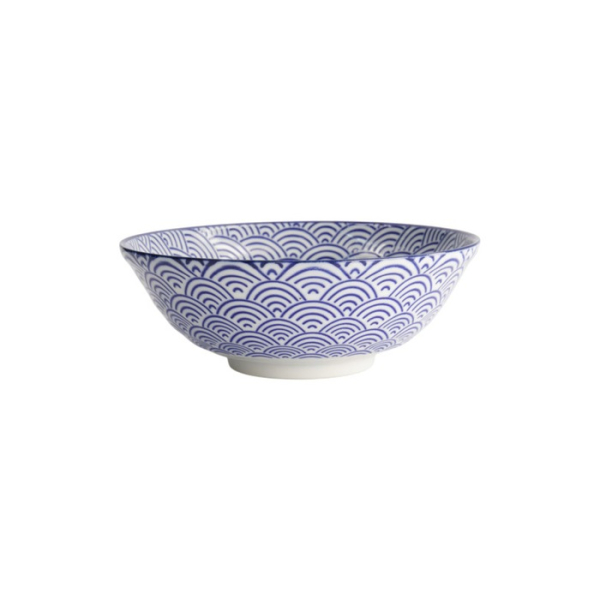 Ramenschale Nippon Blue Waves, Porzellan, 1 L, Art.-Nr. 16012