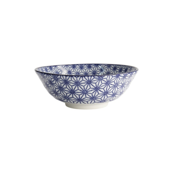 Ramenschale Soba Nippon Blue Stars, Porzellan, 1 L, Art.-Nr. 16017