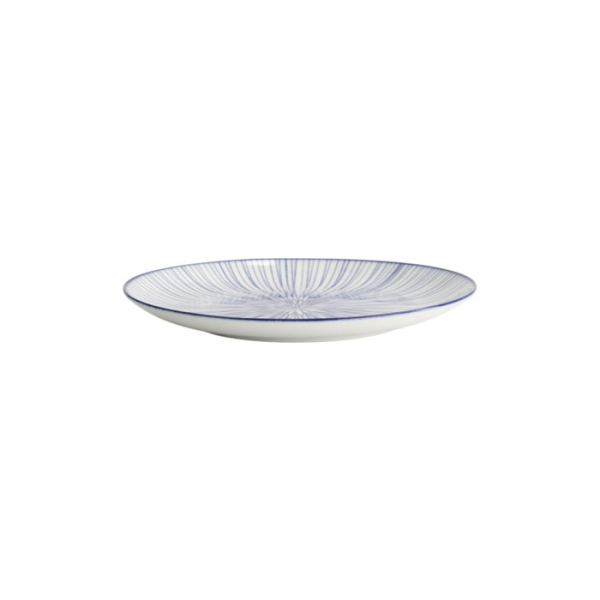 Teller Nippon Blue Lines, Porzellan, Ø 20,6 cm, Art.-Nr. 16021