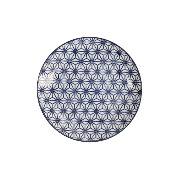 Teller Nippon Blue Stars, Porzellan, Ø 20,6 cm, Art.-Nr. 16023