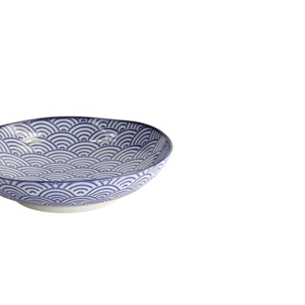 Pastateller Nippon Blue Waves, Porzellan, Ø 21 cm, Art.-Nr. 16027