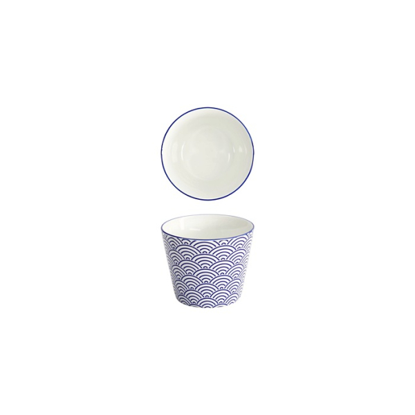 Teebecher Nippon Blue Waves, Porzellan, 180 ml