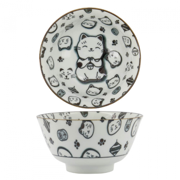 Kawaii Lucky Cat Neko Bowl at Tokyo Design Studio (picture 1 of 5)