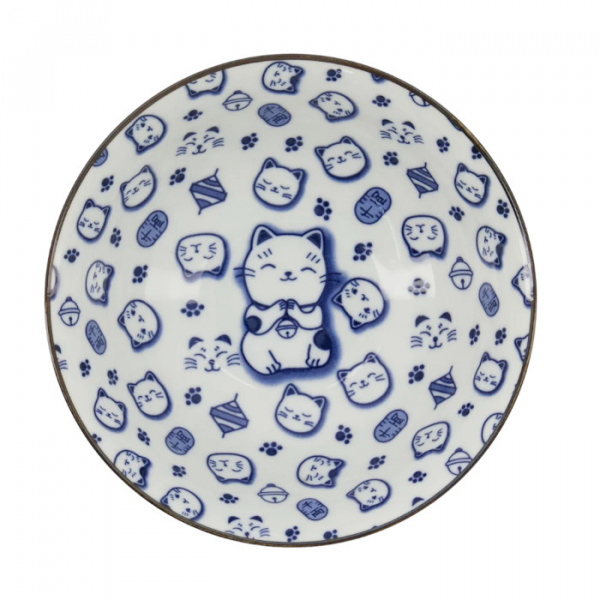 Kawaii Lucky Cat Neko Ramen Bowl at Tokyo Design Studio (picture 2 of 5)