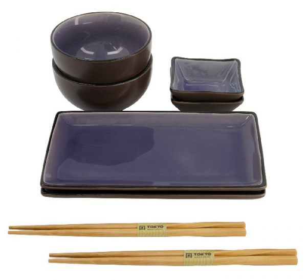 Glassy Blue Sushi Set bei Tokyo Design Studio (Bild 5 von 7)
