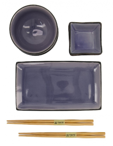 Glassy Blue Sushi Set bei Tokyo Design Studio (Bild 6 von 7)