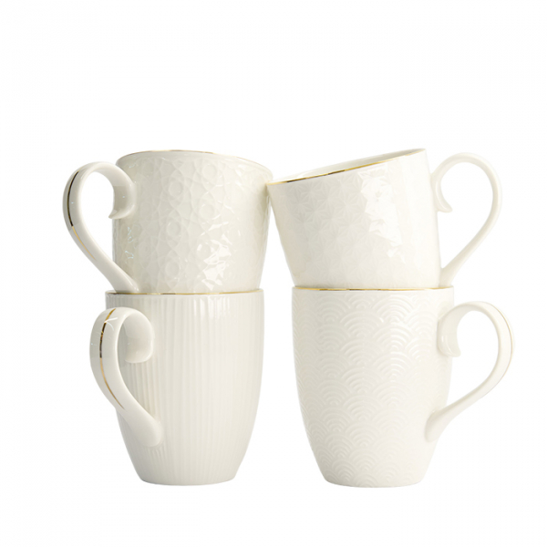 Nippon White Mug Set,4 pcs at Tokyo Design Studio (picture 3 of 8)