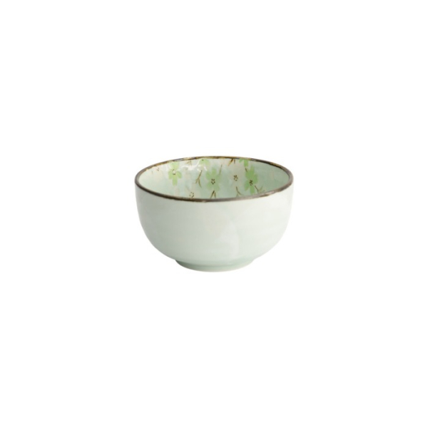 Bowl Green Cosmos, Stoneware, 550 ml, Item No. 16501