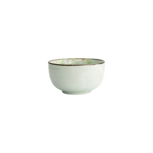 Bowl Green Cosmos, Stoneware, 550 ml, Item No. 16501