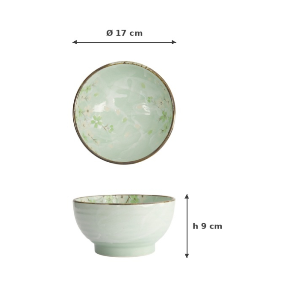 Reisschale Green Cosmos, Steinzeug, 950 ml, Art.-Nr. 16503