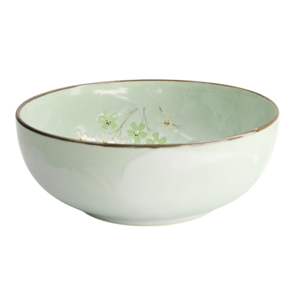 TDS, Bowl, Green Cosmos, Ø 25x8cm 2500ml, Item No. 16505
