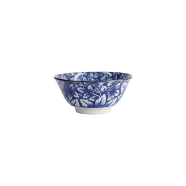 Reisschale Hana Blue Mixed Bowls Dami Botan, Porzellan, 550 ml, Art.-Nr. 16521