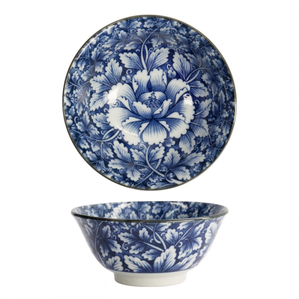 Hana Blue Mixed Bowls Schale bei Tokyo Design Studio (Bild 1 von 6)