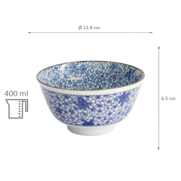 Ø 12.5x6.5cm Kawaii Rice Bowl Karakusa at Tokyo Design Studio (picture 6 of 7)