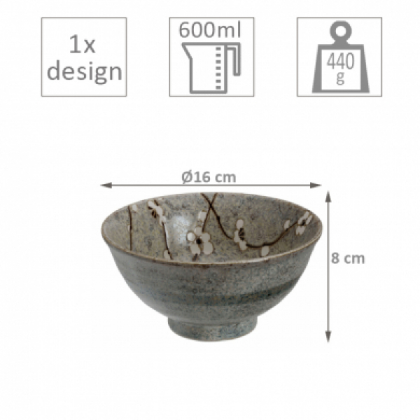 Grey Soshun 4 Bowls Set at Tokyo Design Studio (picture 5 of 5)