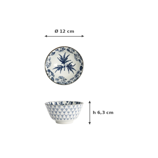 Bowl Flora Japonica Maple, Porcelain, 300 ml, Item No. 16697