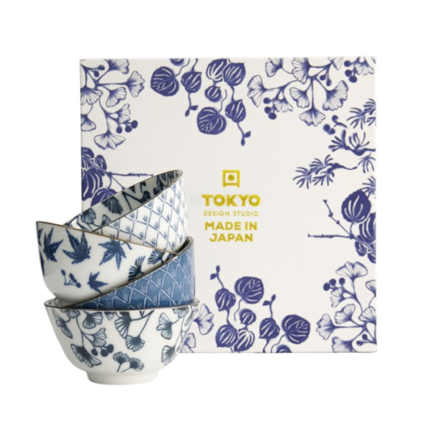 Bowl Set Flora Japonica, Porcelain, 300 ml
