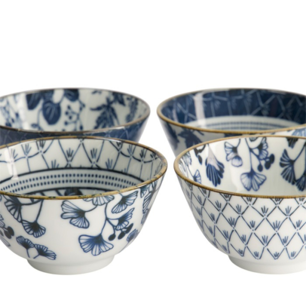 Bowl Set Flora Japonica, Porcelain, 300 ml, Item No. 16700