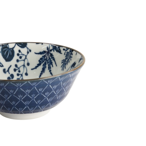 Rice Bowl Flora Japonica Crane, Porcelain, 500 ml, Item No. 16703