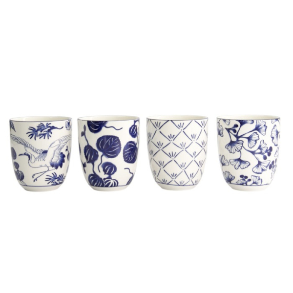 Teebecher-Set Flora Japonica, 4-tlg., Porzellan, 170 ml, Art.-Nr. 16728