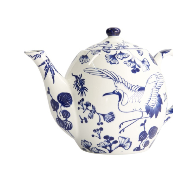 Teekanne Flora Japonica Blau/Weiß, Porzellan, 1,3 l, Art.-Nr. 16729