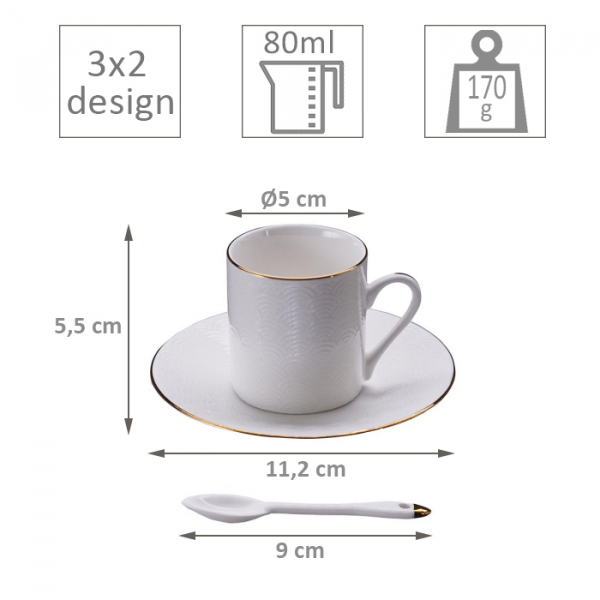 Nippon White Espresso Set bei Tokyo Design Studio (Bild 5 von 6)