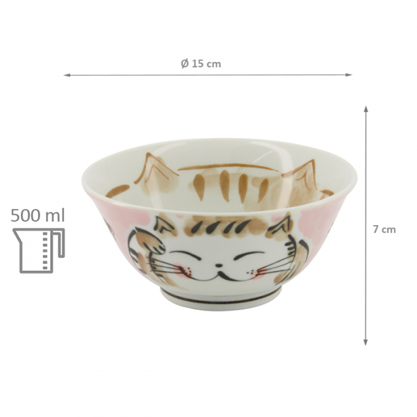 Fuku Cat Neko Rice Bowl at Tokyo Design Studio (picture 5 of 5)