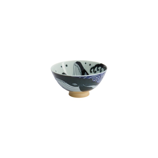 Bowl Kawaii Ohira Whale, Porcelain, 300 ml, Item No. 16910